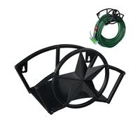 Relaxdays Wall-Mounted Hose Pipe Holder