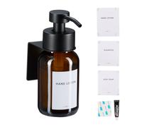 Relaxdays Wall-Mounted Soap Dispenser