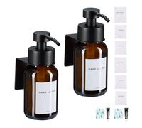 Relaxdays Wall-Mounted Soap Dispenser