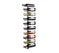 Relaxdays Wall-mounted wine rack 10 bottles