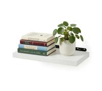 Relaxdays Wall shelf with metal bracket