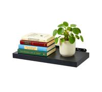Relaxdays Wall shelf with metal bracket