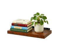 Relaxdays Wall shelf with metal bracket
