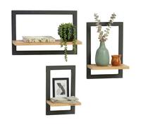 Relaxdays Wall shelves (3)