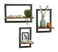 Relaxdays Wall shelves (3)