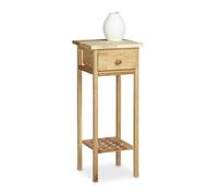 Relaxdays Walnut Telephone Table