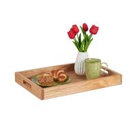 Relaxdays Walnut Wood & MDF Serving Tray