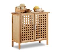 Relaxdays Walnut Wood Under Sink Unit