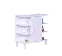 Relaxdays Washbasin unit door & shelves