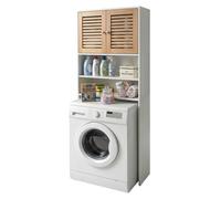 Relaxdays Washing machine cabinet, 2 doors
