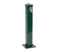 Relaxdays water dispenser, square, antique design, with tap, green