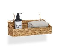 Relaxdays Water hyacinth storage basket