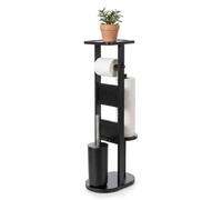 Relaxdays WC Set, black