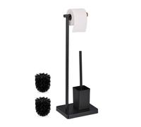 Relaxdays WC Set with 2 Replacement Brush Heads