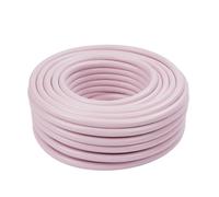 Relaxdays Weatherproof pink garden hose