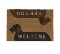 Relaxdays welcome see you dogs coir doormat