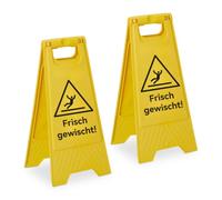 Relaxdays Wet Floor Sign, Set of 2