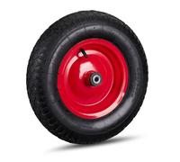 Relaxdays Wheelbarrow Tyre 4.80 4.00-8 & Adaptors