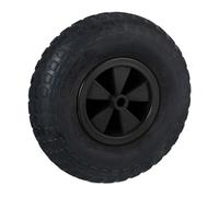 Relaxdays Wheelbarrow Wheel 3.50-6" Black