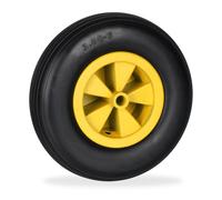 Relaxdays Wheelbarrow Wheel 3.50-6" Yellow