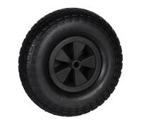 Relaxdays Wheelbarrow Wheel 4.00-6 Black