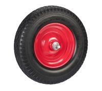 Relaxdays Wheelbarrow Wheel 4.00-8 with Axle
