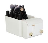 Relaxdays White Adhesive Cosmetics Organiser