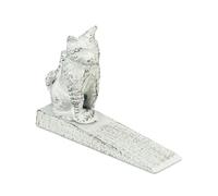 Relaxdays White Door Wedge Antique Cat