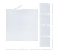 Relaxdays White Floor Mat of 16 Puzzle Tiles