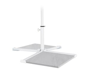 Relaxdays White Foldable Parasol Stand