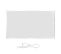 Relaxdays White Rectangular Awning