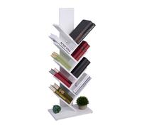 Relaxdays White Tree Bookshelf