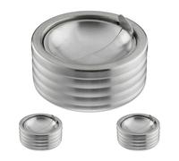 Relaxdays Windproof Ashtray, Set of 3