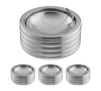 Relaxdays Windproof Ashtray, Set of 4