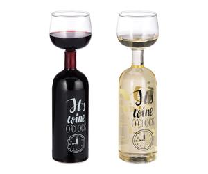 Relaxdays Wine Bottle Glass 750 ml