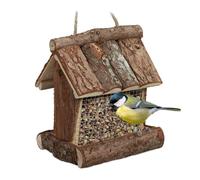 Relaxdays Wooden Bird Feeder