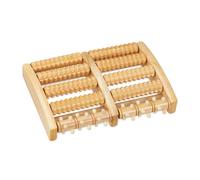 Relaxdays Wooden Foot Massager Roller