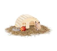 Relaxdays Wooden hamster house