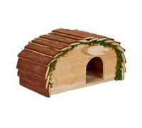 Relaxdays Wooden Hedgehog House