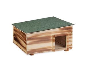 Relaxdays Wooden Hedgehog House
