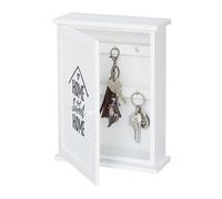 Relaxdays Wooden Key Cabinet with Motif