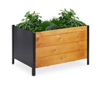 Raised planter Herb growing container 140 litres Easy assembly Raised garden bed