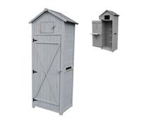 Relaxdays Wooden tool cabinet