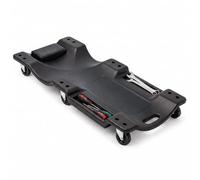 Relaxdays Workshop Creeper, HWD: 12x48x102 cm, Black | Ergonomic workshop creeper, car creeper 150 kg, mechanic's creeper