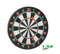 Relaxdays X1 Dartboard with Darts