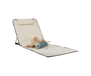 Relaxdays XXL Beach Mat with Pillow