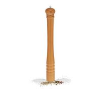 Relaxdays XXL Wooden Salt and Pepper Mill
