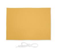 Relaxdays Yellow shade sail rectangular