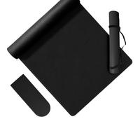 Relaxdays Yoga Mat, 5 mm Thick, 68 x 183 cm, Choice of Colour | with carrying strap, non-slip, PU, sports mat, yoga, Pilates, fitness