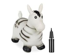 Relaxdays Zebra-Shaped Bouncy Hopper